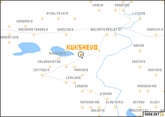 map of Kukshevo