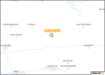 map of Kukshin