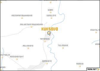 map of Kuksovo