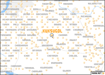 map of Kuksu-gol