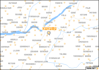 map of Kukubu