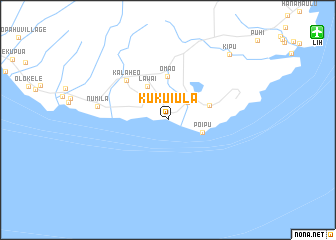 map of Kukuiula