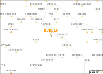 map of Kukulá