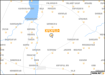 map of Kukuma