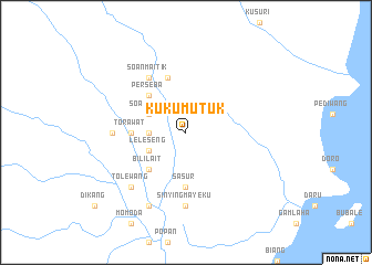 map of Kukumutuk