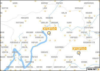 map of Kukuna