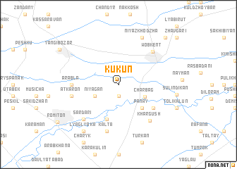 map of Kukun