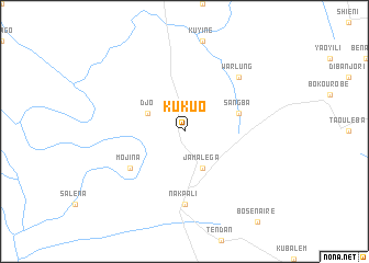 map of Kukuo