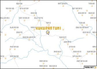 map of Kukurantumi