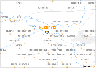 map of Kukuryki