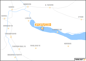 map of Kukushka