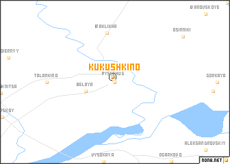 map of Kukushkino