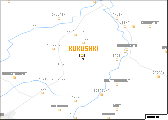 map of Kukushki