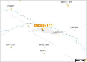 map of Kukushtan