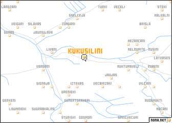 map of Kūkusiliņi