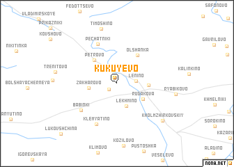 map of Kukuyevo