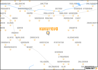 map of Kukuyevo