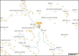 map of Kuk