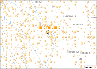 map of Kulachīwāla