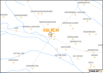 map of Kulāchi