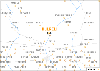 map of Kulaçlı