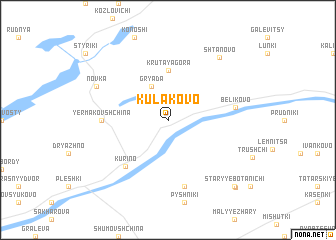 map of Kulakovo