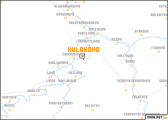 map of Kulakovo