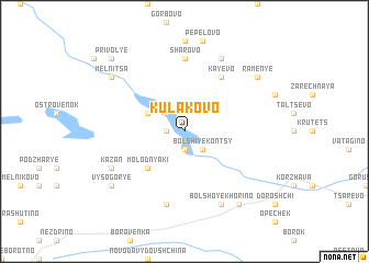 map of Kulakovo