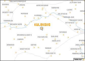 map of Kulakovo