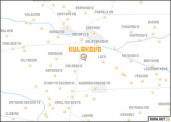 map of Kulakovo