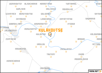map of Kulakovtse