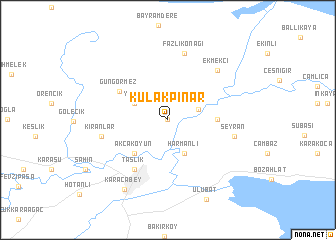 map of Kulakpınar