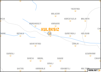 map of Kulaksız