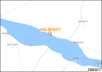 map of Kulakskiy