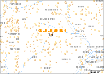 map of Kulālai Bānda