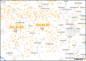 map of Kulālān