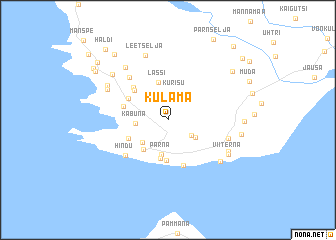 map of Külama