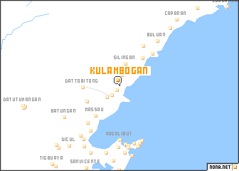 map of Kulambogan