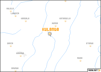 map of Kulanda