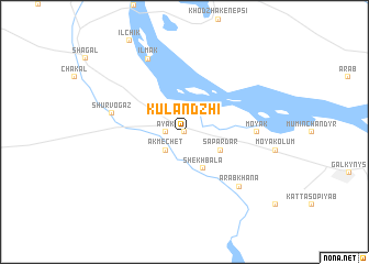 map of Kulandzhi