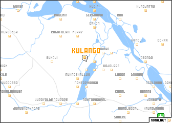 map of Kulango