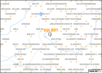 map of Kulany