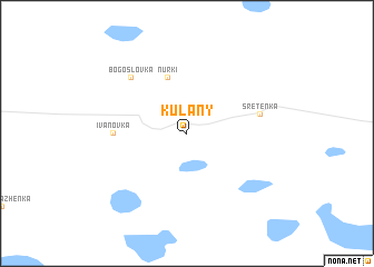 map of Kulany