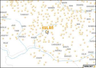 map of Kūlān