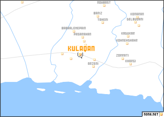map of Kūlaqān