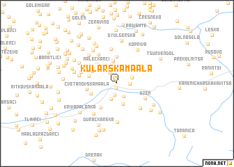 map of Kularska Maala