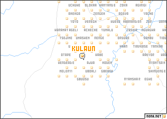 map of Kulaun