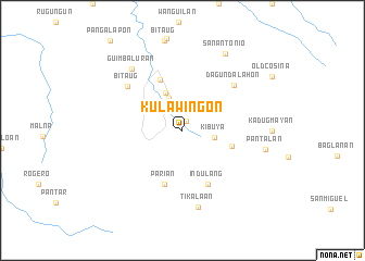 map of Kulawingon