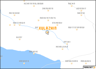 map of Kulazhin