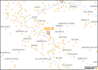 map of Kula